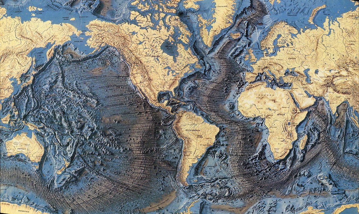 theepicmap's tweet photo. Ocean floor topography https://t.co/cih2ik35F3