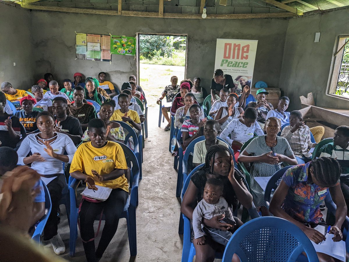 OnePeacecam's tweet photo. Strengthening community resilience enables us to create an inclusive space where everyone feels safe, heard, and valued. Everyone can contribute to this by being more international about resolving disputes through nonviolent means, ensuring inclusivity and commit to #defyhatenow. https://t.co/t0xSxcpfom