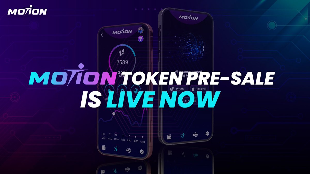 Ayeshasidr97039's tweet photo. "💪 Get ready to take your fitness journey to the next level! Our token pre-sales have kicked off. Invest in your health and the future of fitness technology. Join us today!#TokenPresales #HealthTech #TheMotionAPP #Saitama #SaitaChain #SaitaSwap $MOTN @MrDiamondhandz1 @maythous https://t.co/67wCkouniP