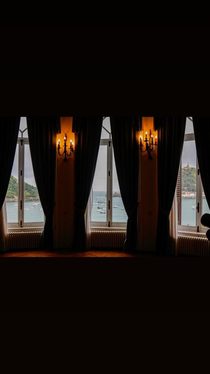 Bahía de La Concha. #Donosti #palaciomiramar #sansebastian