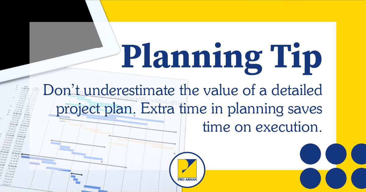 ProArnan's tweet photo. 🚀 Planning Tip for Successful Projects: Nail Your Project Plan! 🧵 https://t.co/nVeVkOU56J