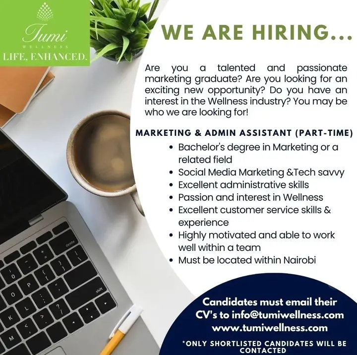 msatomedia's tweet image. Tumi Wellness is Hiring
