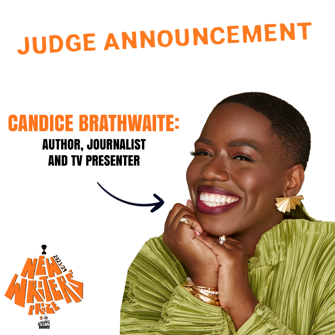 We are thrilled that Candice Brathwaite is returning as a NWP Judge! 🏆 Submissions close today at 23:59, so make sure you submit before the deadline ⏰ We just need to see 1500 words; your story doesn't have to be finished to enter 📝 Apply here: brnw.ch/21wC4TS