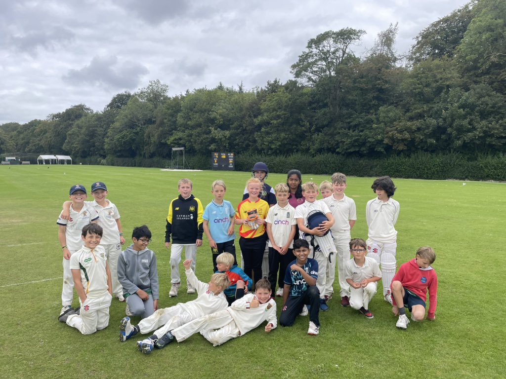 Oliver Breen (@0llybreen) on Twitter photo Brilliant first game in the <a href="/CirencesterCC/">Cirencester Cricket</a> State school festival sponsored by Ridgeway Thatching
147 Vs 136 in a thriller. Great batting from Alex H, Alex S, Aaron and Seán who all retired on 25. Bowling from Aaron 4-6, Jeremy 2-0, Jasper 2-15. <a href="/_MCCFoundation/">MCC Foundation</a> <a href="/GlosCricketFdn/">Gloucestershire Cricket Foundation</a> Brilliant first game in the <a href="/CirencesterCC/">Cirencester Cricket</a> State school festival sponsored by Ridgeway Thatching
147 Vs 136 in a thriller. Great batting from Alex H, Alex S, Aaron and Seán who all retired on 25. Bowling from Aaron 4-6, Jeremy 2-0, Jasper 2-15. <a href="/_MCCFoundation/">MCC Foundation</a> <a href="/GlosCricketFdn/">Gloucestershire Cricket Foundation</a>