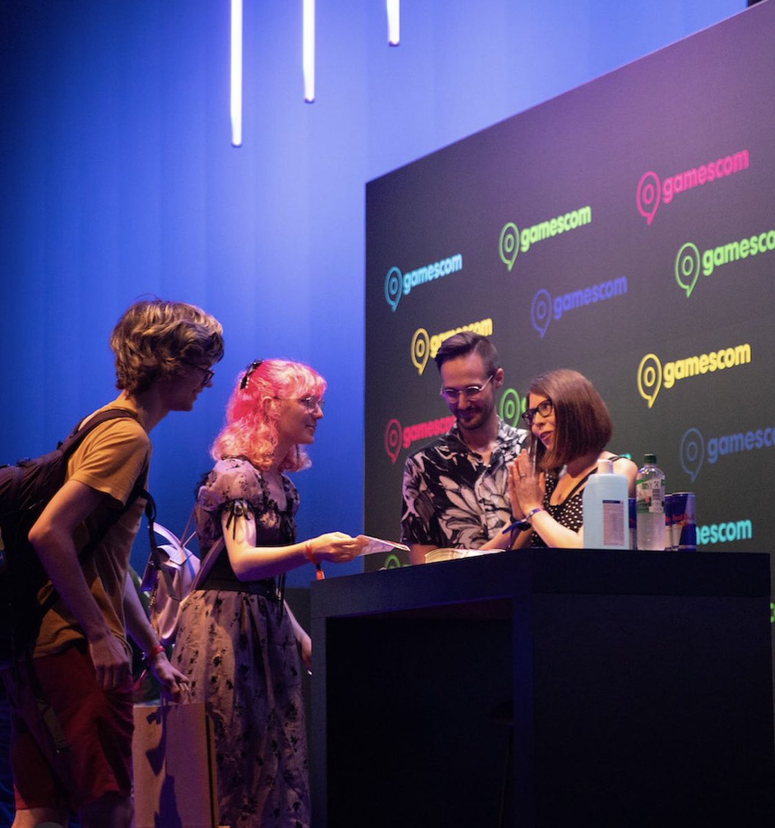 SuperConnector8's tweet photo. Recap: #gamescom2023 the paramount event of the gaming #industry!
Amid the electrifying ambiance of the convention, where cutting-edge #technology, #gaming culture, and creative brilliance converged, super #connectors emerged as architects of meaningful #relationships! https://t.co/q1IQUfYflN