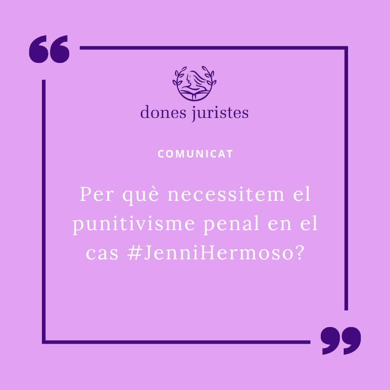 donesjuristes's tweet photo. 🟣 Comunicat en referència als fets ocorreguts durant la celebració del Mundial Femení de Futbol i els posteriors en relació a la RFEF 📢
➡️Pots trobar-ho sencer a la nostra web:  https://t.co/8SANVOJJT9💻
#JenniHermoso #SeAcabó https://t.co/n2ajyePLqi
