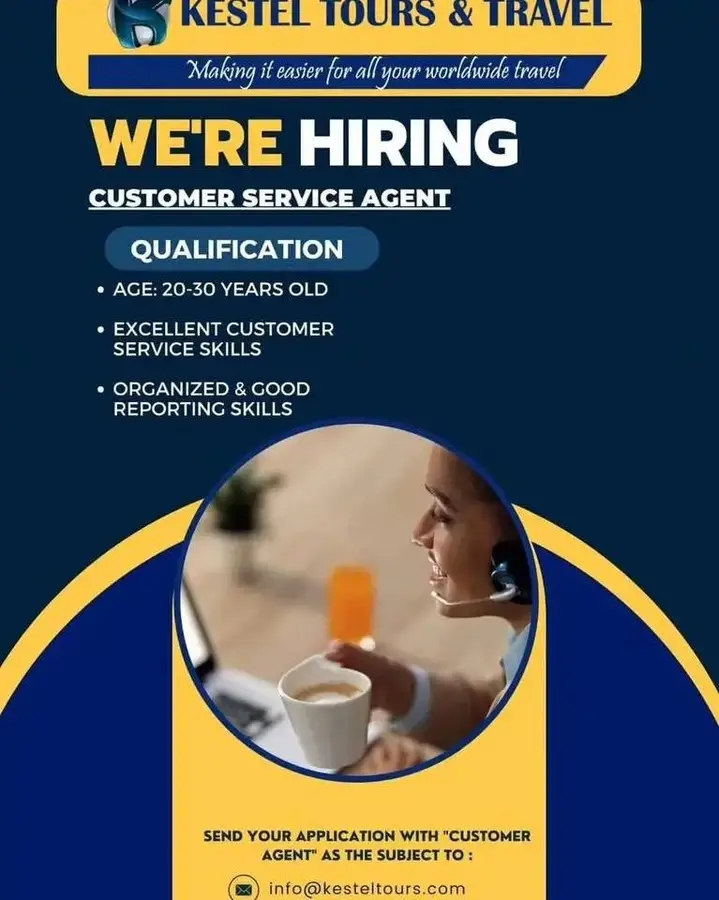 msatomedia's tweet image. Kestel Tours &amp;amp; Travel is Hiring.