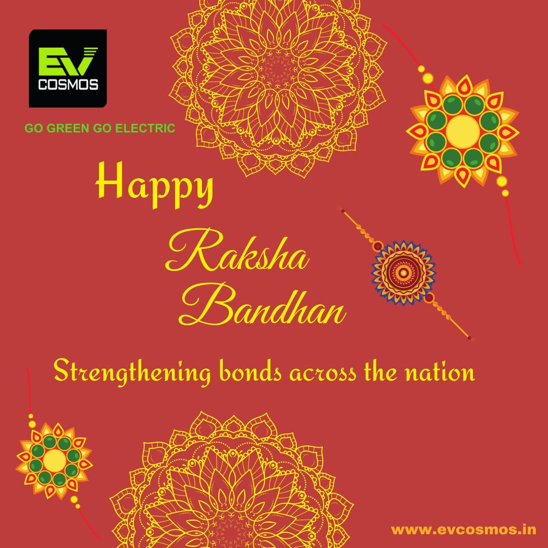 #evcosmos #RakshaBandhan2023 #Rakhi #indianfestival #rakshabandhanspecial #rakshabandhangreeting #rakhigifts #Rakshabandhanspecial #evcosmos #gogreengoelectric