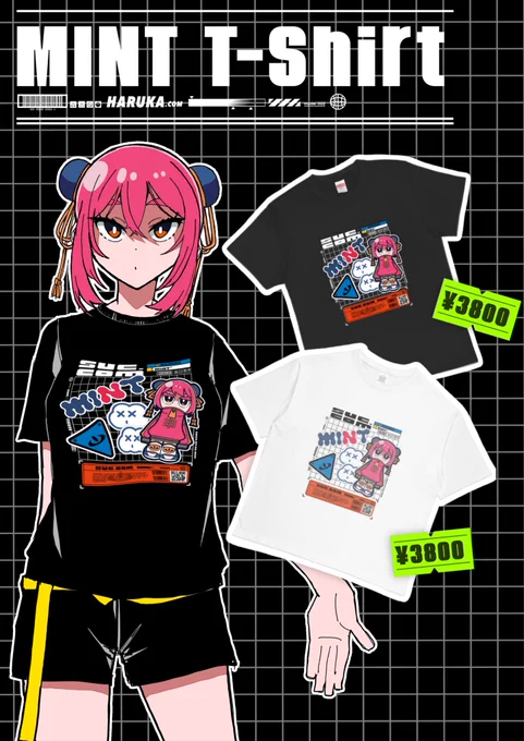 ステッカーと一緒にTシャツもちょろっと販売しようと思います‼️誰かが着てるのをみたくて作ったので赤字ですけど、、
可愛いでしょ!!!!! 