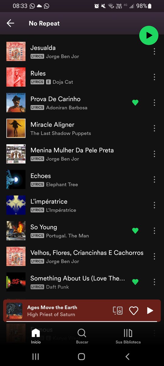 JotinhaPotiguar's tweet photo. 1. Abra o Spotify
2. Pesquise "no repeat"
3. Poste

Taporraaa⛑️⛑️⛑️ https://t.co/rz4gegu7Sp