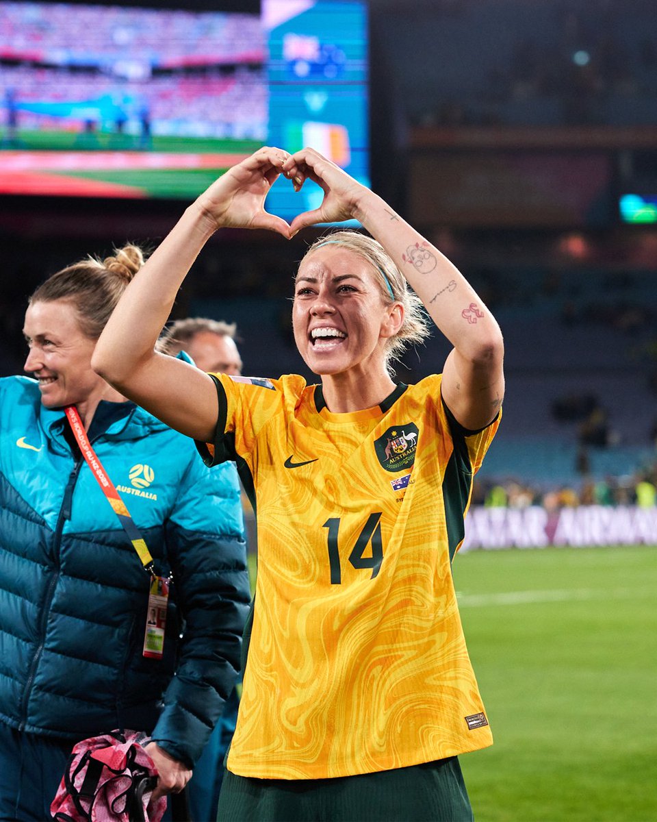 🫶 #Matildas #FIFAWWC #TilitsDone @AlannaKennedy