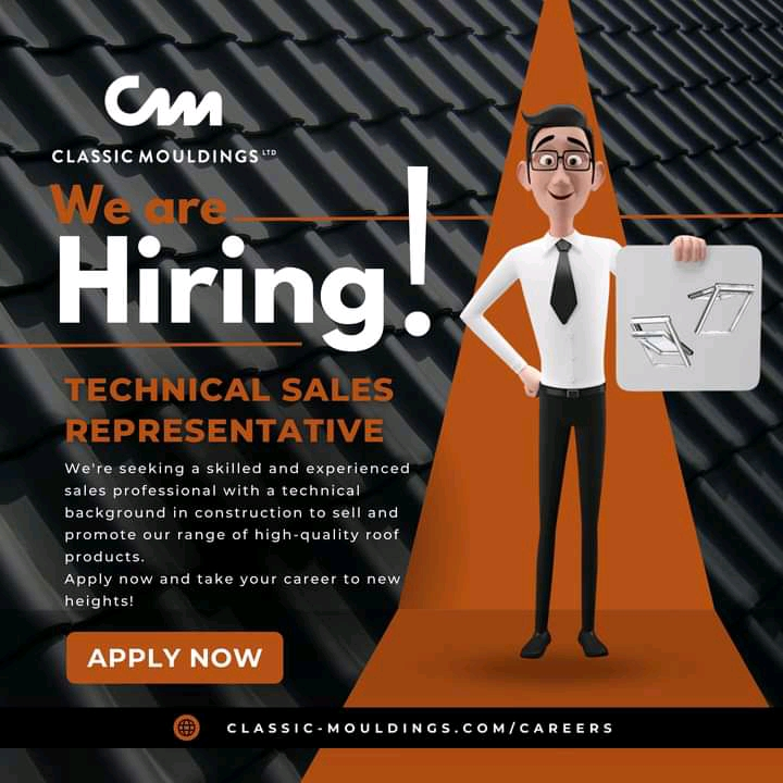 msatomedia's tweet image. Can you work as Technical Sales Representative? Here You are at Classic Mouldings.
Get Hired!
