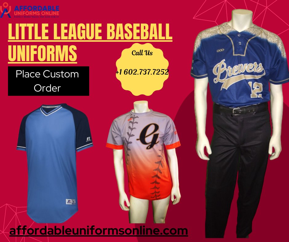 UniformsOnline's tweet photo. Little League Baseball Uniforms 
Shop From Affordable Uniforms Online
https://t.co/fOLBEafTIh https://t.co/eyYPpmQp2w
