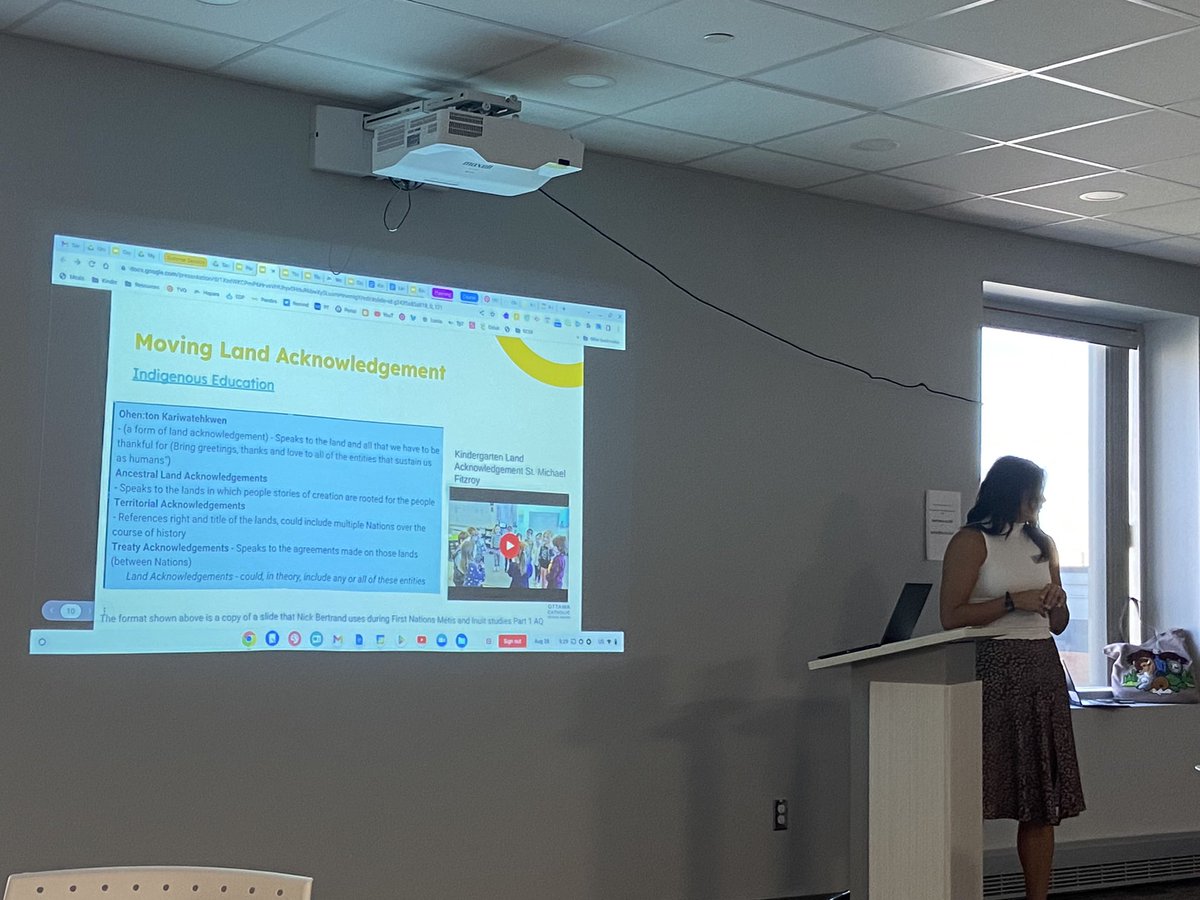 Great #ocsbSummerInstitutes session with <a href="/ocsbindigenous/">OCSB Indigenous Ed</a> <a href="/melanieLgill/">Melanie Gill</a> <a href="/MrsPignatOCSB/">Mrs. Pignat</a> <a href="/scsanders13/">Stephanie Sanders</a> Thank you for sharing your journey with the Kinder Kits focused on Fostering Environmental Sustainability through Indigenous Ed