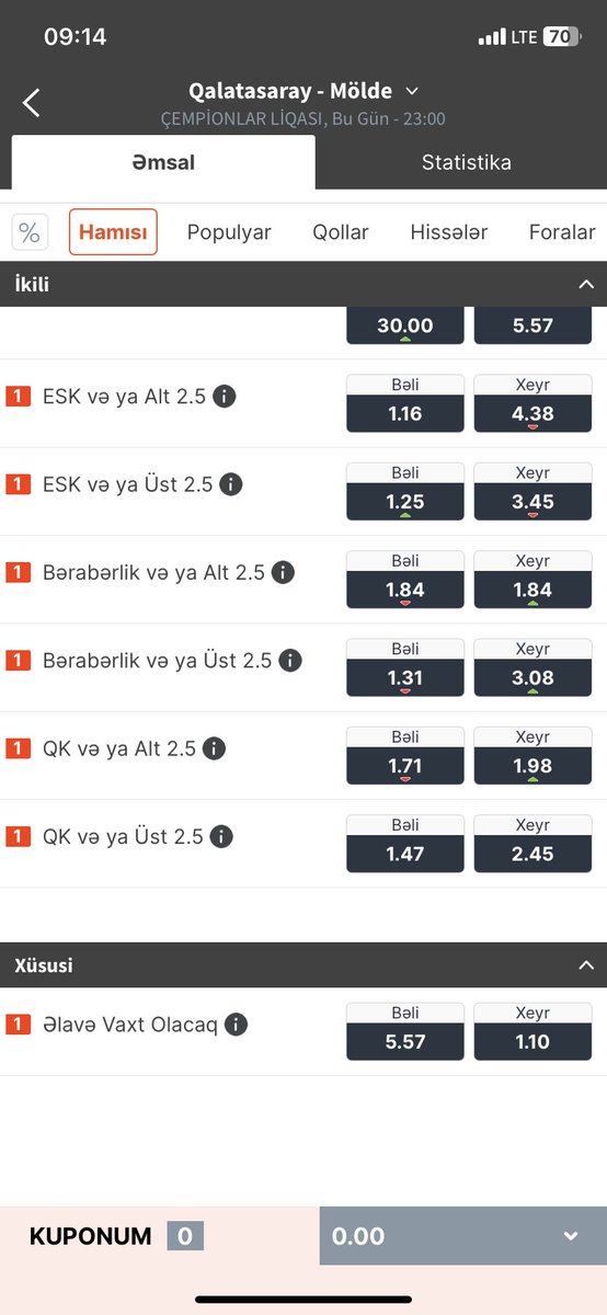 Əlavə vaxt ? GS lılardan kim var fikirləriniz önəmli gençler