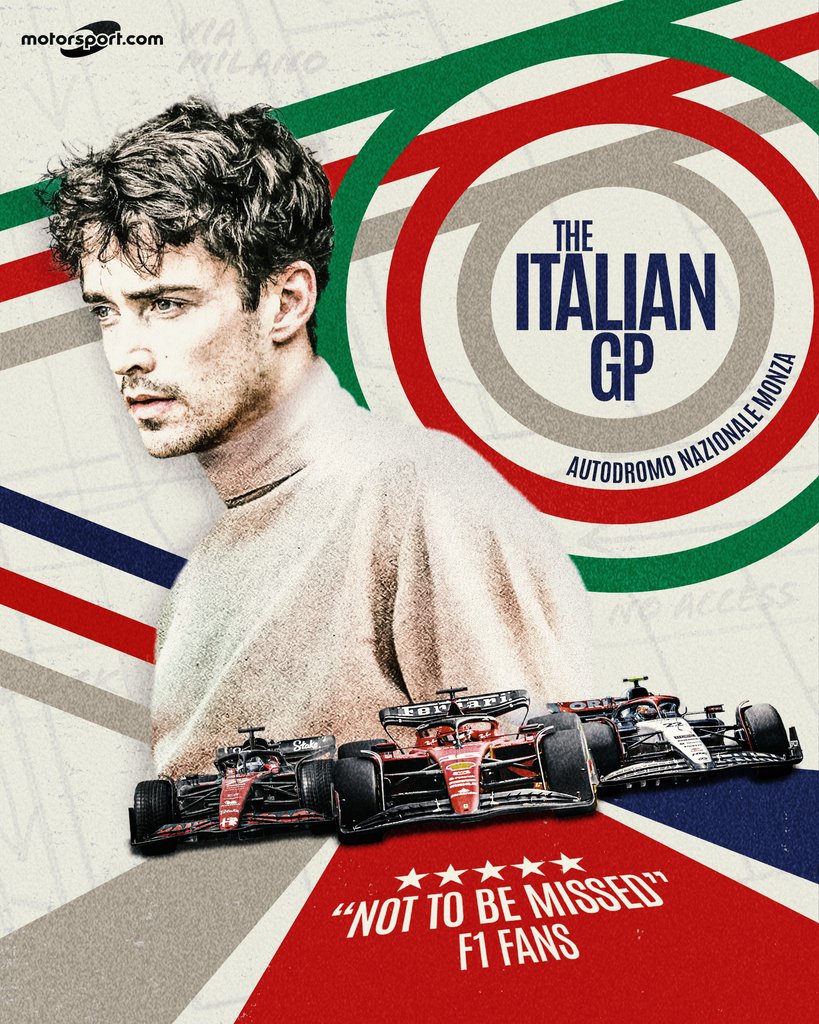 Motorsport's tweet photo. It's RACE WEEK! 🇮🇹

We are heading to Monza for the #ItalianGP

Will it be as chaotic as the last race? https://t.co/eTLZswuXki