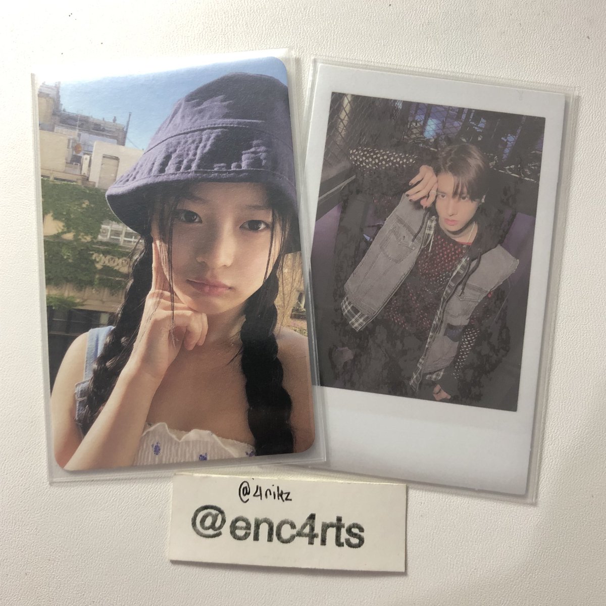 4oshiii's tweet photo. (interest check only !)

wts lfb ic enhypen pcs 🤍
lmk if inch kayo, ty!!!

rfs: need funds

# inch enhypen enha pc poca heeseung jay jake sunghoon sunoo jungwon ni-ki hoon won hee prince d:a d:d b:c sugat newjeans hanni bucket bh poke cheek sg22 nrpc https://t.co/WFOZy5Msy5