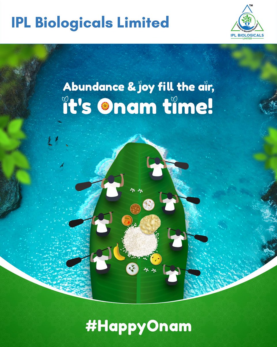 Embrace the spirit of #Onam, as the fragrance of flowers and the joy of togetherness fill the air. Like the vibrant pookalam, let us weave beautiful memories with our loved ones. 

From our IPL Biologicals family to yours, #HappyOnam2023 !