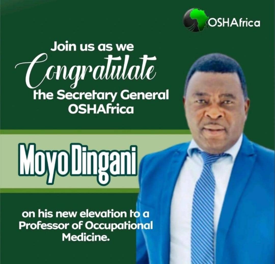 #elevation #professor #occupationalmedicine #health Baines Occupational Health Services board, management & staff would like to congratulate our Executive Director Dr D.Moyo for being elevated to Professor of Occupational Medicine.We are honoured to be under your leadership Prof.