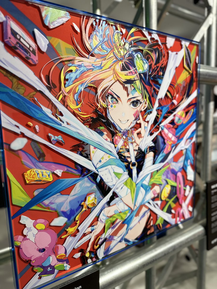#MikaPikazo展 行ってまいりました！全作品ビキビキにかっこいいし展示方法も凄すぎる！#ILYGIRL
