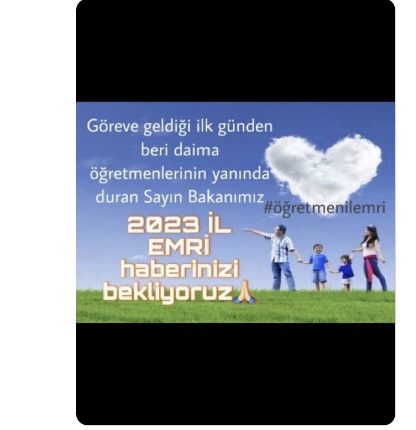 merveposlu's tweet photo. @TalipGeylan06 @tcmeb Mazeret atamalarını mahrum bırakmayın @Yusuf__Tekin il emri bekliyoruz https://t.co/nixn48vciF