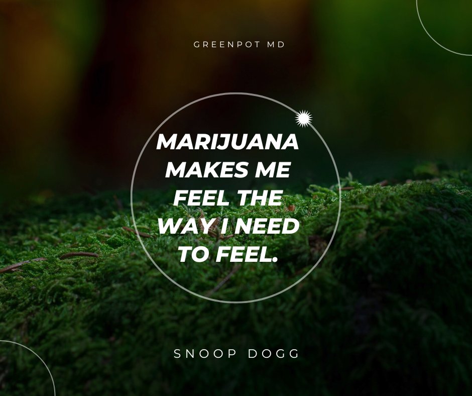 Visit GreenPot MD to get more quotes like this : greenpotmd.com