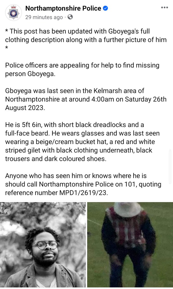 Can anybody help me with getting press involved please? I'll write anything. We need him home. We need our friend home. Gboyega Odubanjo. Missing since Friday night/Saturday am. Last seen 4am on Saturday 26th August. We were only just dancing together at my dj set.
