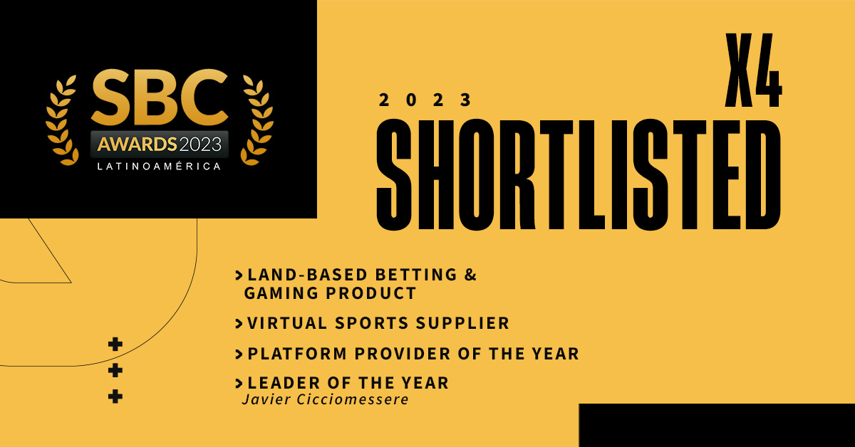 We are thrilled to announce that we have been shortlisted for 4 prizes at the #SBCAwards Latinoamérica 2023! ⭐
⠀⠀⠀⠀⠀
#GoldenRace has also been shortlisted for the general SBC Awards in 2 other categories.

#softquo #virtualsports #bettingsolutions #sbcawardslatinoamerica