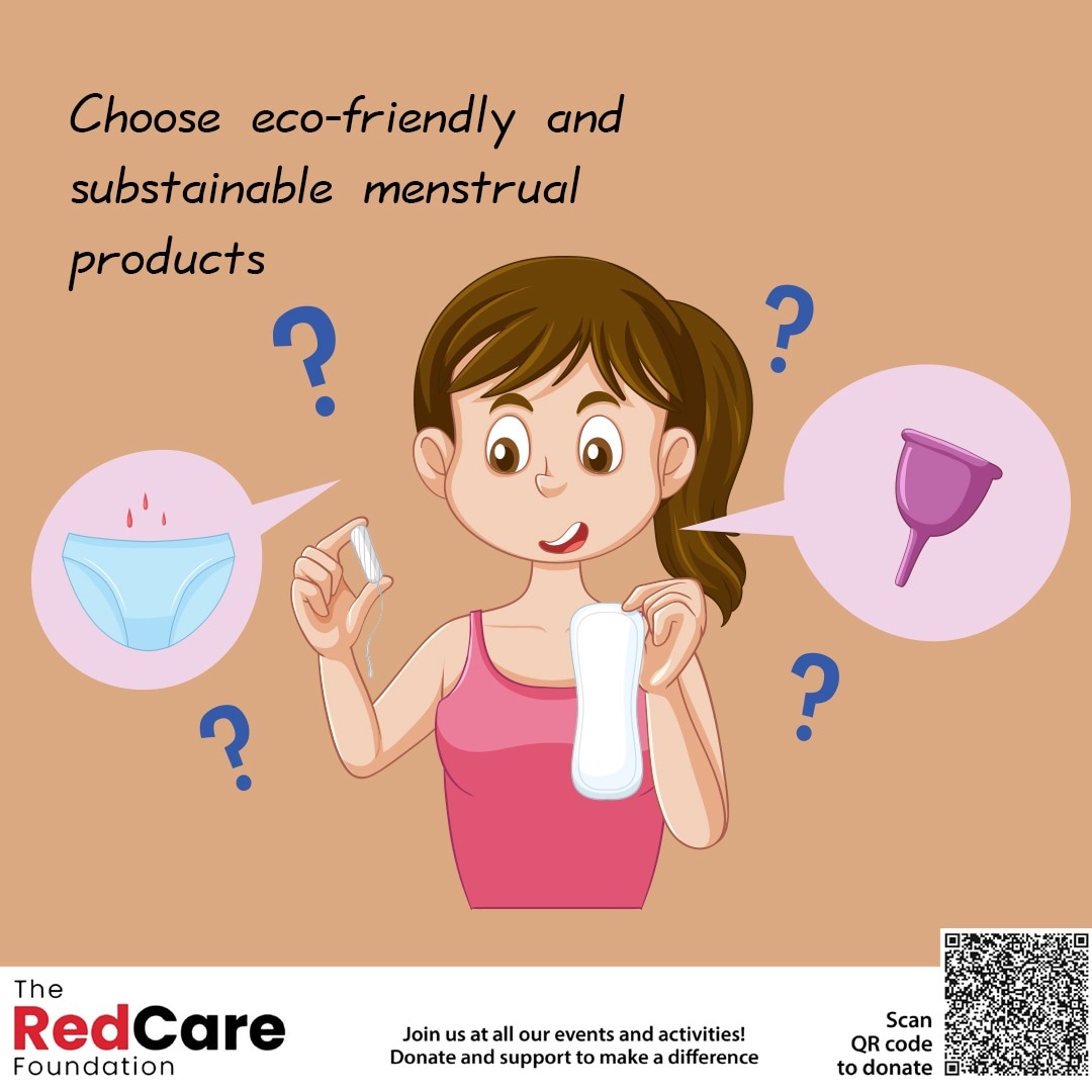 Who thought creating pad mountains was a great idea? Not us. Go cup and save the planet.

#redcarefoundation #periods #ecofriendly #savemoney #saveplanet #mentsrualcups #padfree #educatingmenstruators #bleedproud