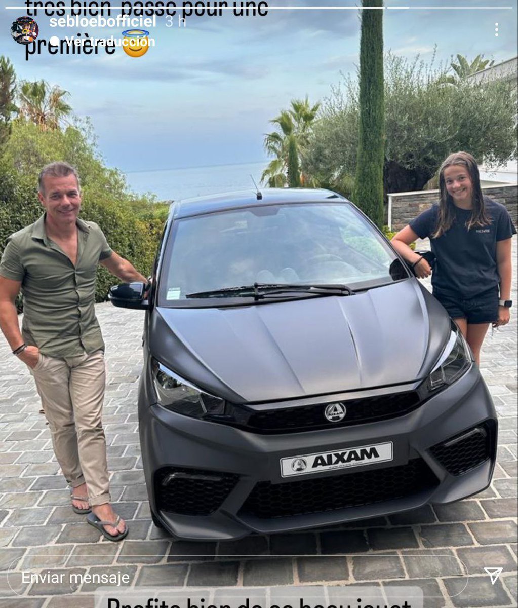 Analicemos a este D10S:

-Más dinero que un jeque, le compra a la hija un Aixam. Cultura y enseñanza.

-Camisa 3 tallas menos de follabilidad extrema

-Chanclas del chino de gusto soberbio

DON SEBASTIAN LOEB PARERA