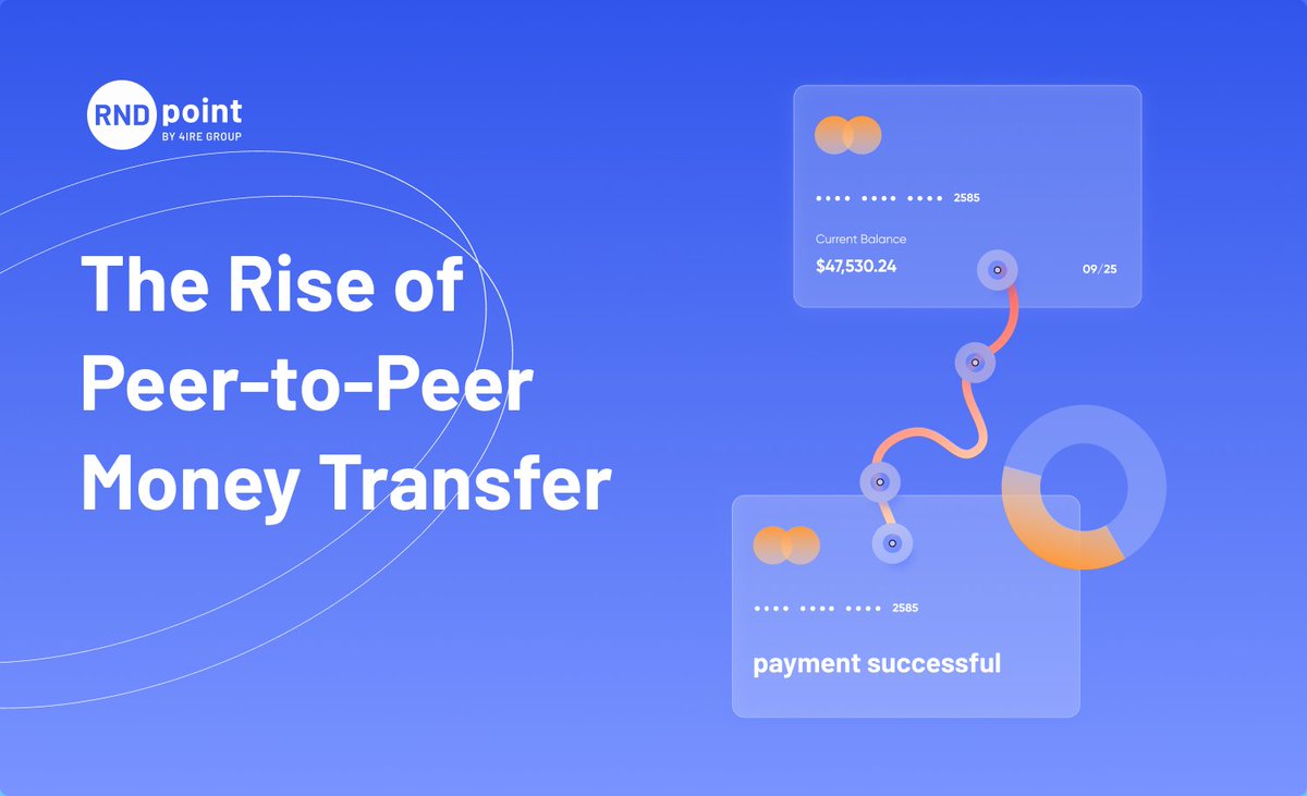 RND_Point's tweet photo. 🌐 Riding the P2P Payment Wave. Insights into Global Growth and Digital Banking Transformation 🚀📈
📈 The global P2P payment market surged from $2.24 billion in 2021 to $2.64 billion in 2022, boasting a solid Compound Annual Growth Rate (CAGR) of 17.8%. https://t.co/jq4GPCbRVz