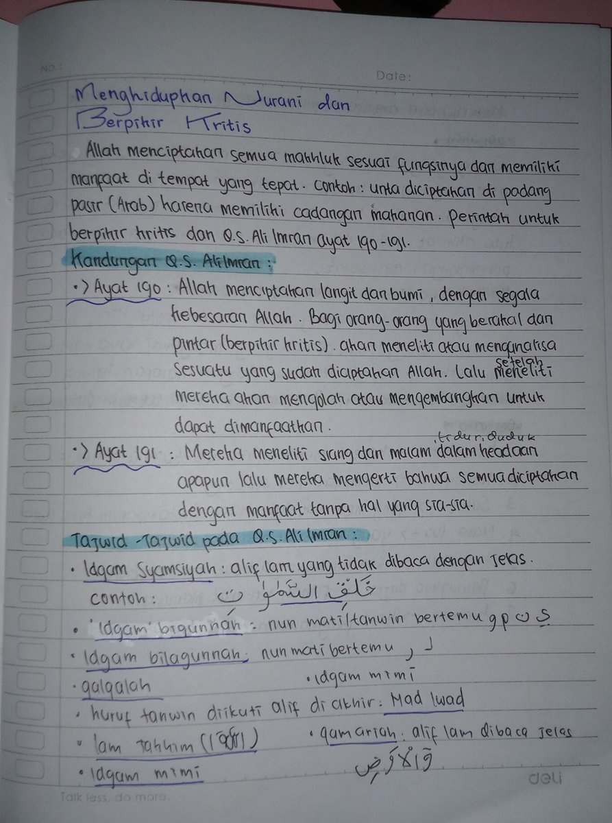 nidinoy's tweet photo. Rangkuman agama islam kelas 12 semester 1 bab menghidupkan nurani dan berpikir kritis https://t.co/Z2XJPZbTAl