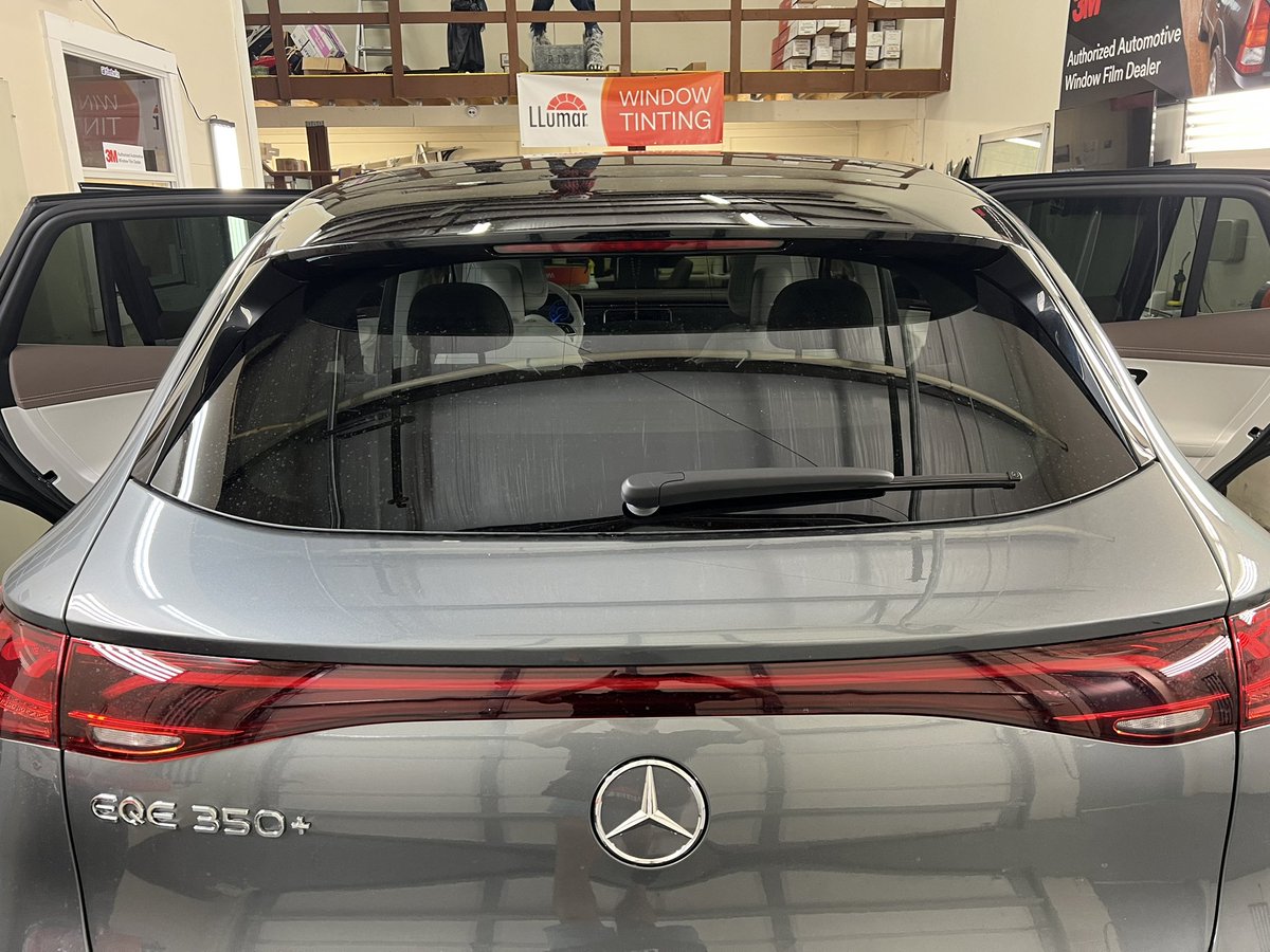 Choicetints's tweet photo. 2024 Mercedes EQE with our highest heat rejecting CERAMIC INFRARED window tint. #tint #MercedesBenz #ceramictint #orlandotint #fyp #meta #x https://t.co/lbQbF2zFnH