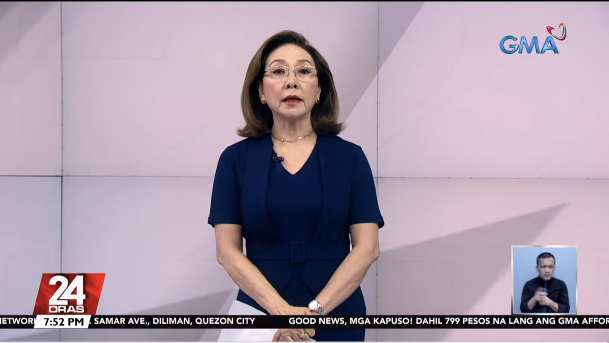 ucrazywild's tweet image. Tita Mel Tiangco announcing Mike Enriquez' death is so heart breaking. She almost lost it but decided to be professional and continued what she's supposed to report.

Big hugs to everyone this is such a sad time especially for kids like me who grew up watching 24 oras 😭