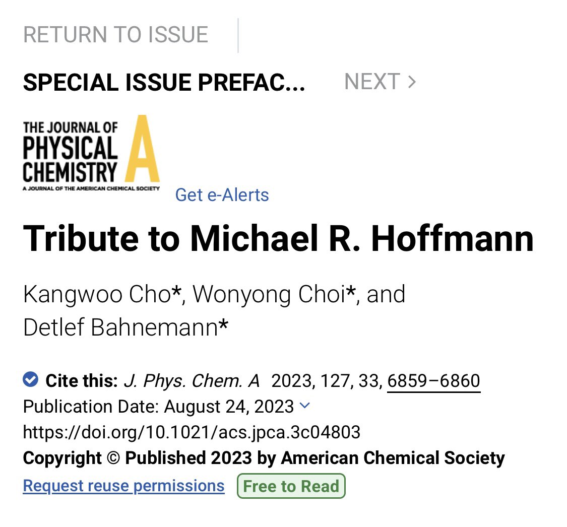 A scientific giant and an amiable mentor.