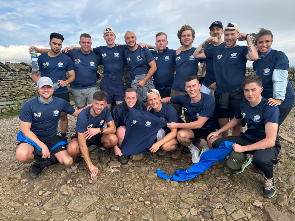 RugbyLeeds's tweet photo. ⛰ On Friday 18th August, our good friends from @JBAndrews_ took part in the Yorkshire 3 Peaks challenge in support of the Leeds Rhinos Foundation and our work within the local community🙌

Read the full story here 👉 https://t.co/MTqUkL2hZ3 https://t.co/p8XFmeLGOS