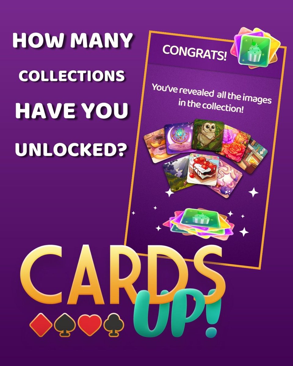 Cute animals, sweets, plants and more! 😍
Discover beautiful pictures with points you earn by matching cards 

Play Cards Up! 👇
Google Play: bitly.pl/gSZ60
App Store: bitly.pl/LFWqu

#games #gaming #mobile #mobilegames #gamingcommunity #gamer #gamerslife #game