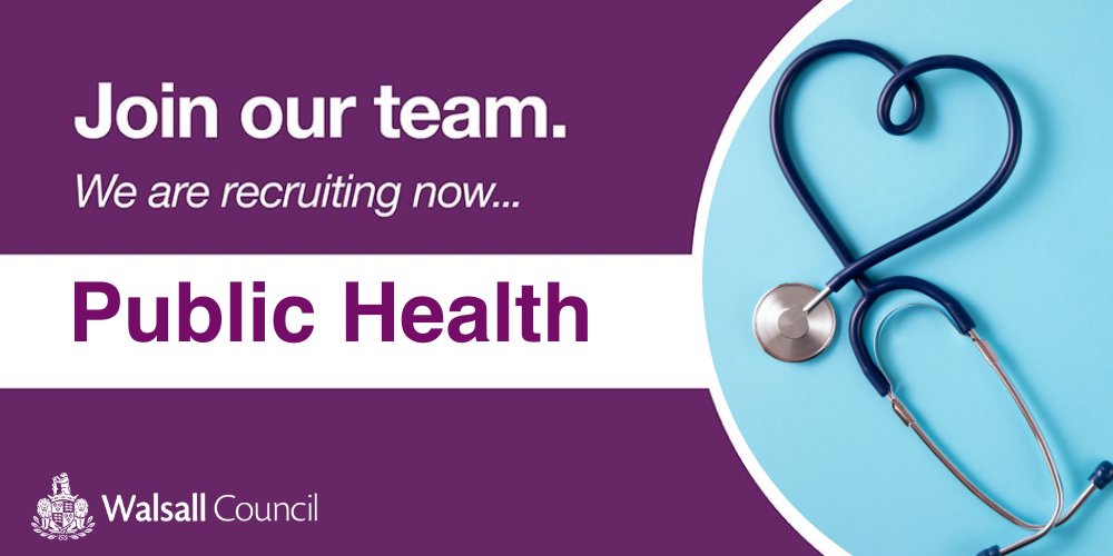HealthyWalsall's tweet photo. π’ We're #Recuriting for a Locum Consultant in Public Health π©Ί
π Join our team at @WalsallCouncil, shaping a wellbeing-focused community. Lead impactful public health initiatives, drive change, and make a difference.
Apply by Sept 22πhttps://t.co/OmtJo6pVCo
@pubhealthjobsuk https://t.co/wgWR9H5fzS