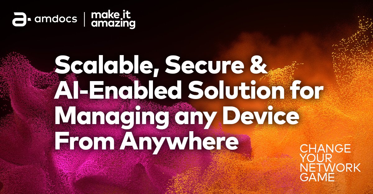 Amdocs's tweet photo. We don't just offer solutions; we redefine them. Our unparalleled expertise is matched with market-leading strategies that empower businesses with unmatched agility, scalability, programmability, and iron-clad security across networks > https://t.co/dUb2tJzZrq https://t.co/4i0YjfUakm