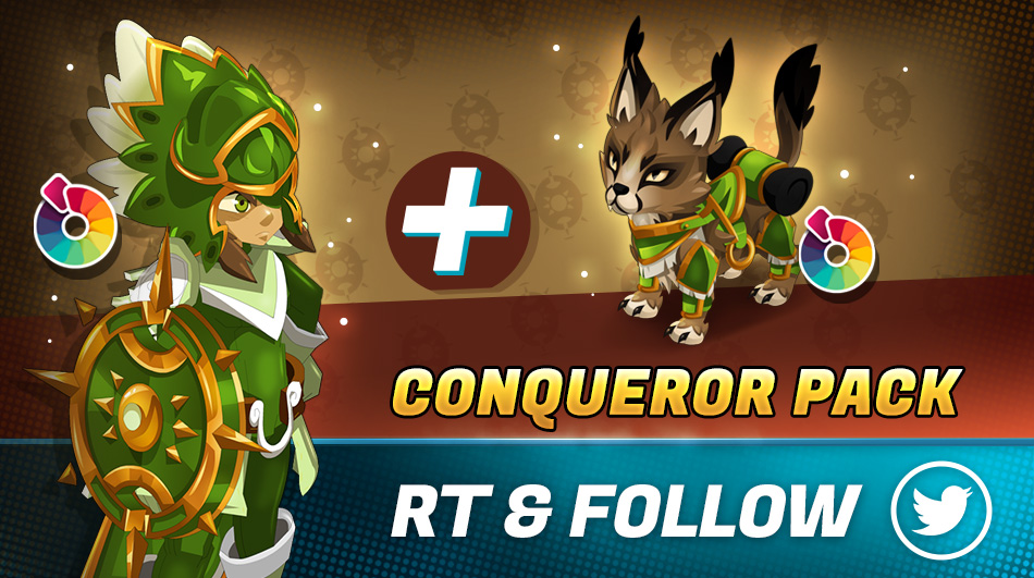 DOFUSTouch_EN's tweet photo. ⚔️ Feeling the urge to conquer the World of Twelve or even win over your loved one? The Conqueror's Pack is tailored just for you! RT+Follow for a chance to win one!
🔗 https://t.co/oH5h9QXVow https://t.co/8Z8b1og1RA