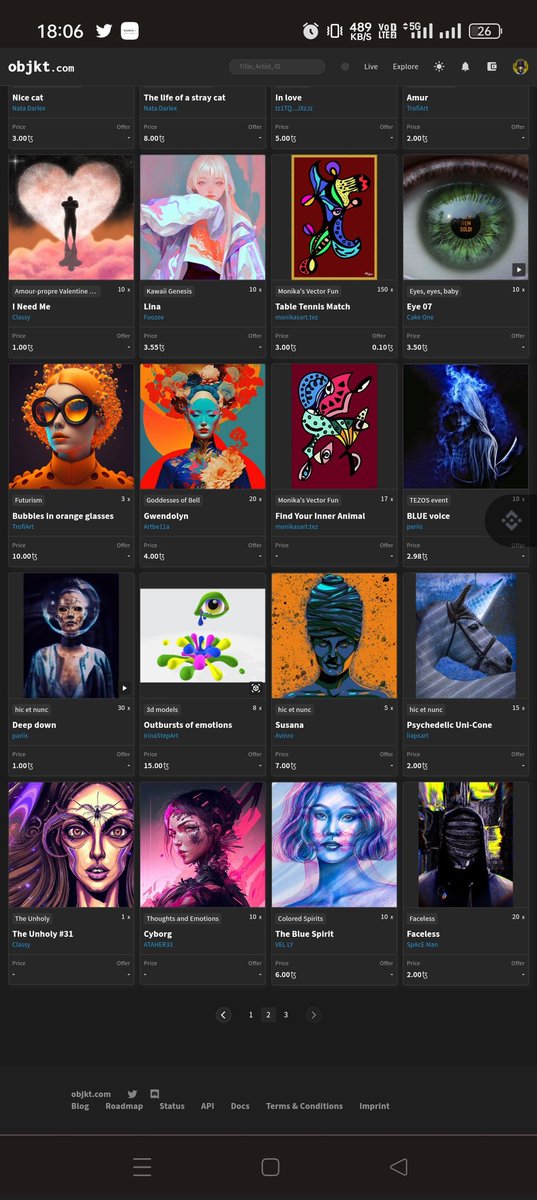 Time for our weekly #tezostaha
Artshare 

Lets have a great #TEZOSTUESDAY

✅drop your nfts⬇️
✅use #tezosTaha
✅retweet this tweet🔁
✅If u know tezos artist tag them🫂
✅enjoy 🔥
✅ Retweet my 📌 if you like

I will be collecting 🛍️🛍️🛍️
Something definitely 😁