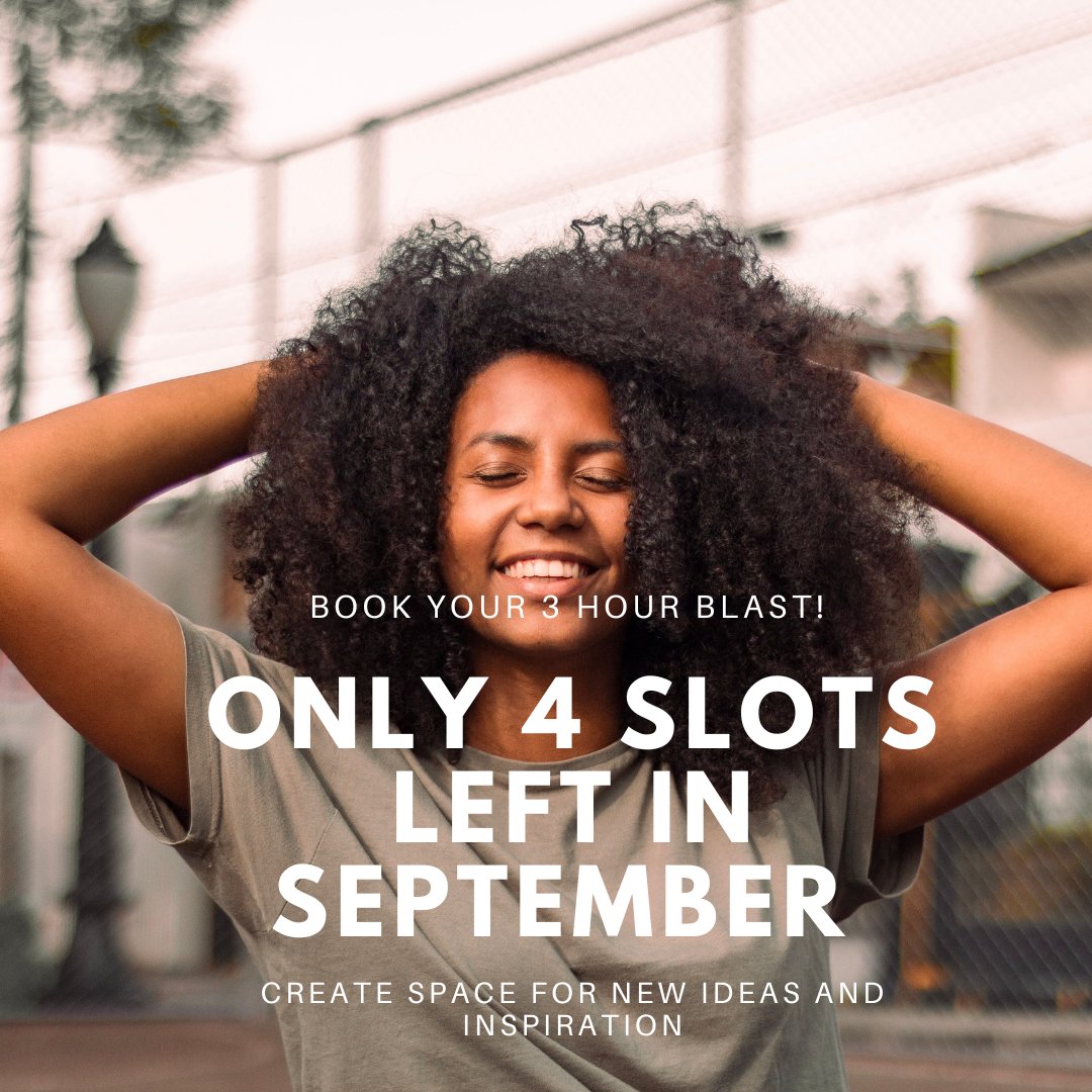 ♥️ Want to upgrade your life? Let me help you. I’ve only got 4 slots available in September for my 3 Hour Blast Sessions.  Link in bio.  #womenintech #digitalwomen #brighton #london #newyou #onlinecoaching #onlinecoach #poc