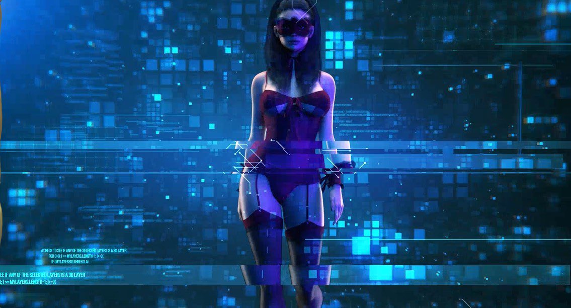 Cyberpunk girl - Playground