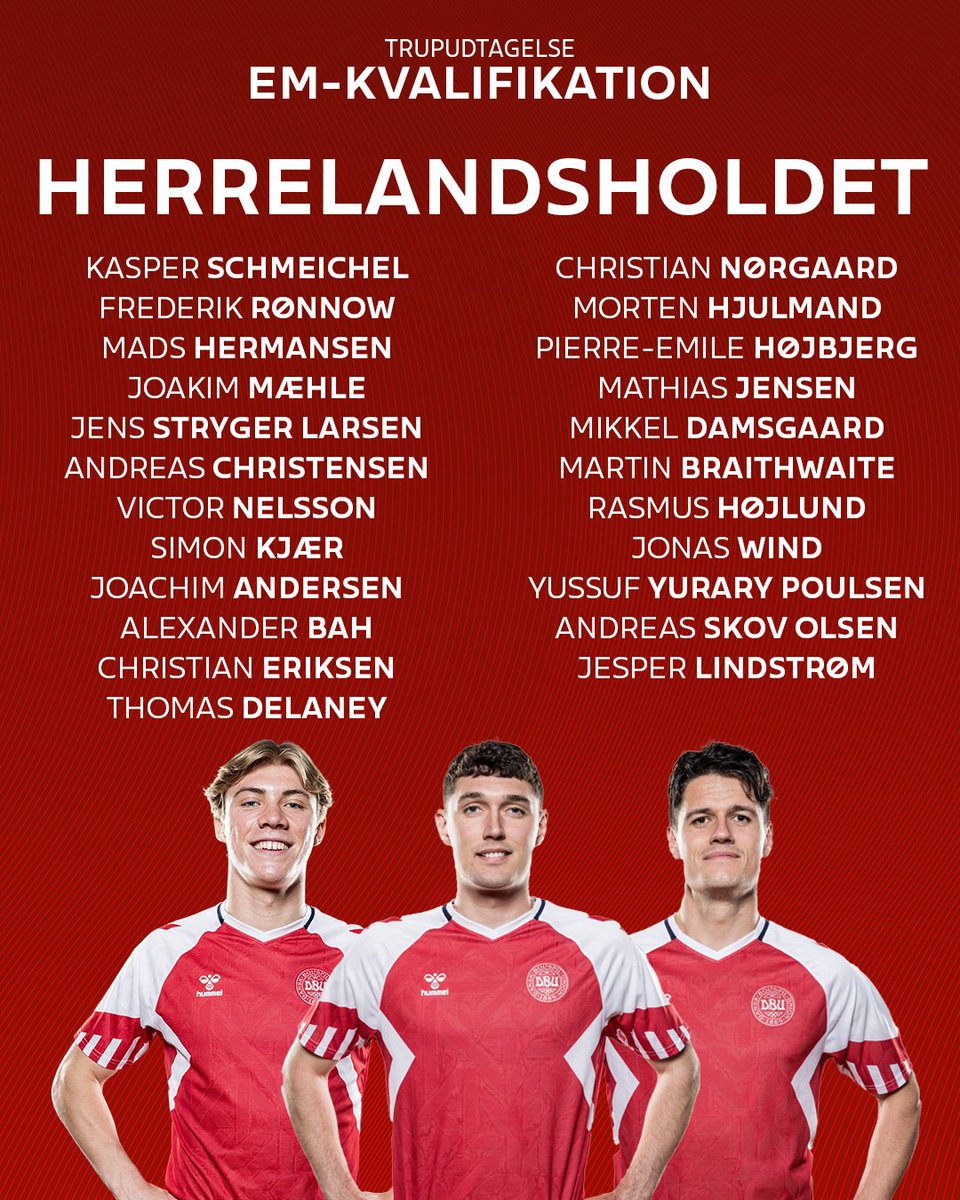 Fodboldlandsholdene 🇩🇰 tweet media