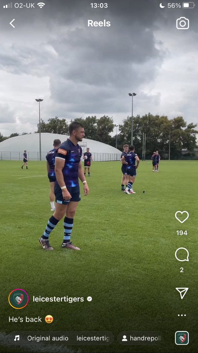 FromLe2's tweet photo. HANDRE POLLARD BACK AT TIGERS KLAXON 😍😍😍😍😍 https://t.co/Dk3nL84zRi