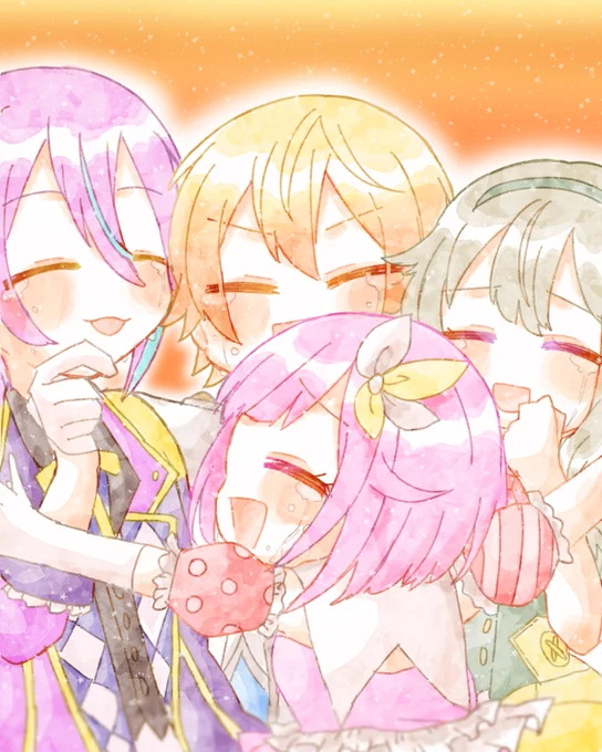 これからもずっと笑顔で!#prsk_FA 