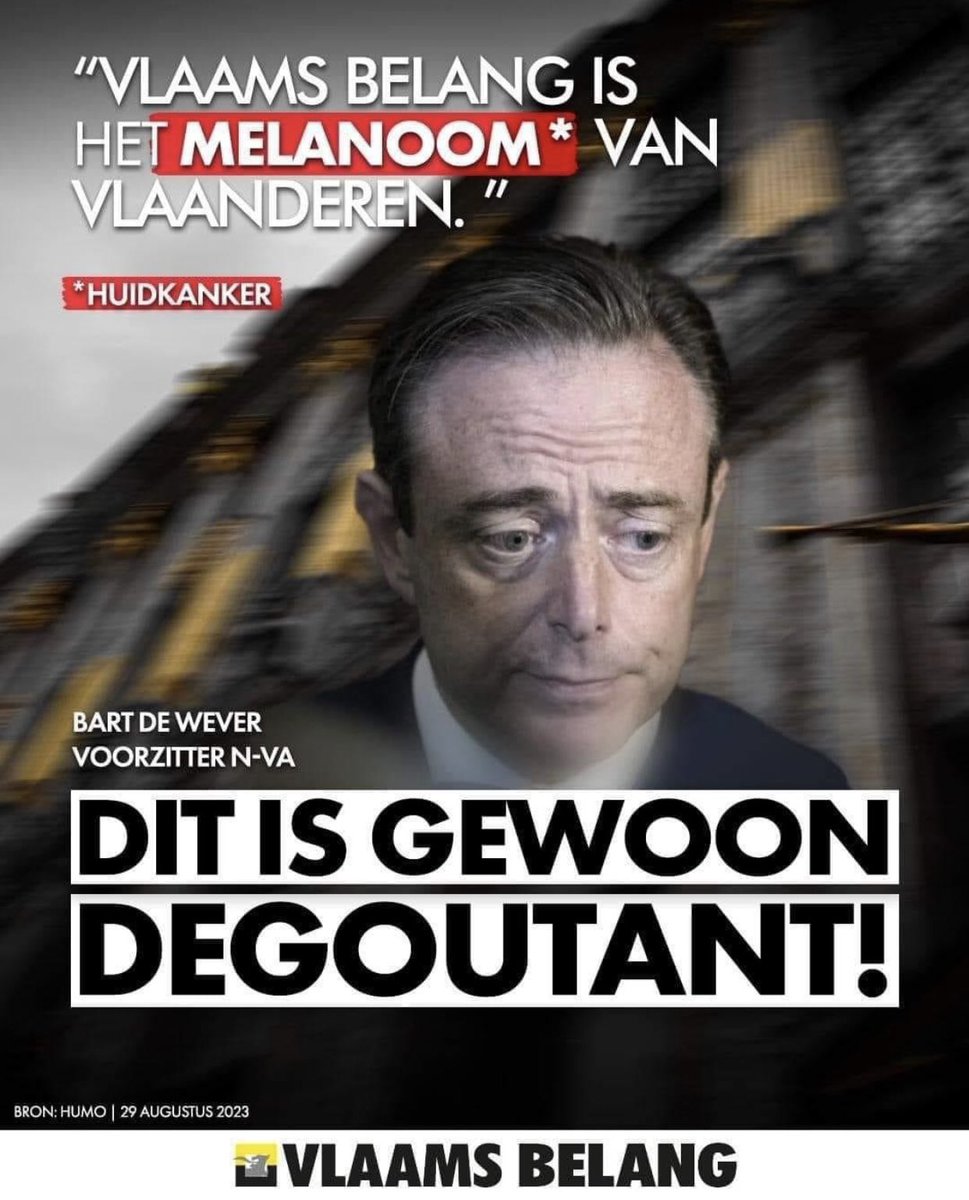 vanopstalbart1's tweet photo. Ja Bart, het begint erg te worden jongen…. @Bart_DeWever https://t.co/wW1zEIUtH4