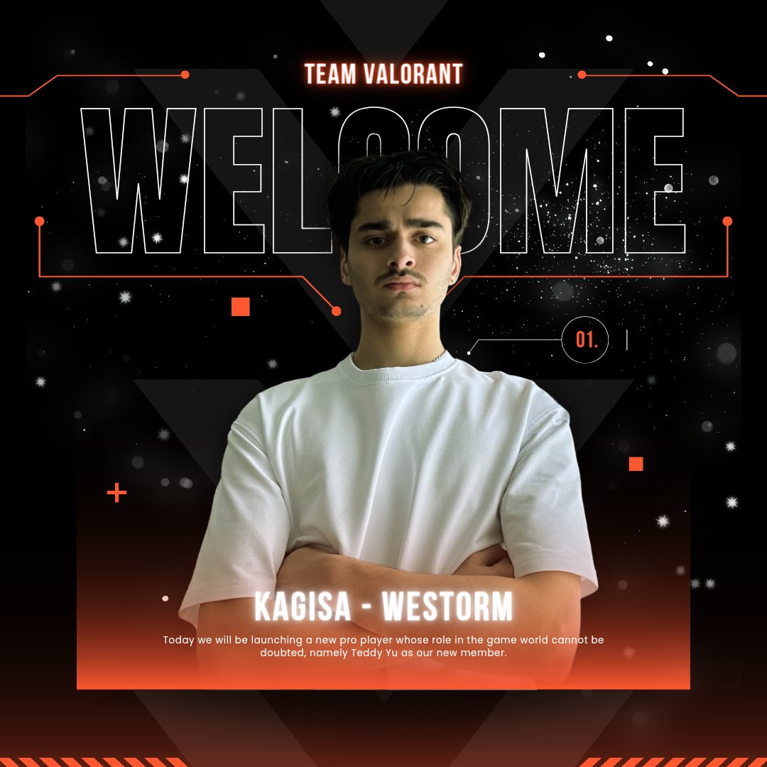 Wouah une nouvelle légende apparaît chez westorm ! Nous lui souhaitons la bienvenue 😎🌪 
!!! Il reste une place pour cette équipe valorant !!! 🥳