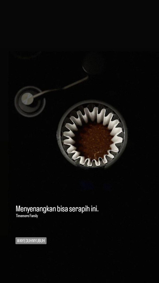 Kopi pagi ini.