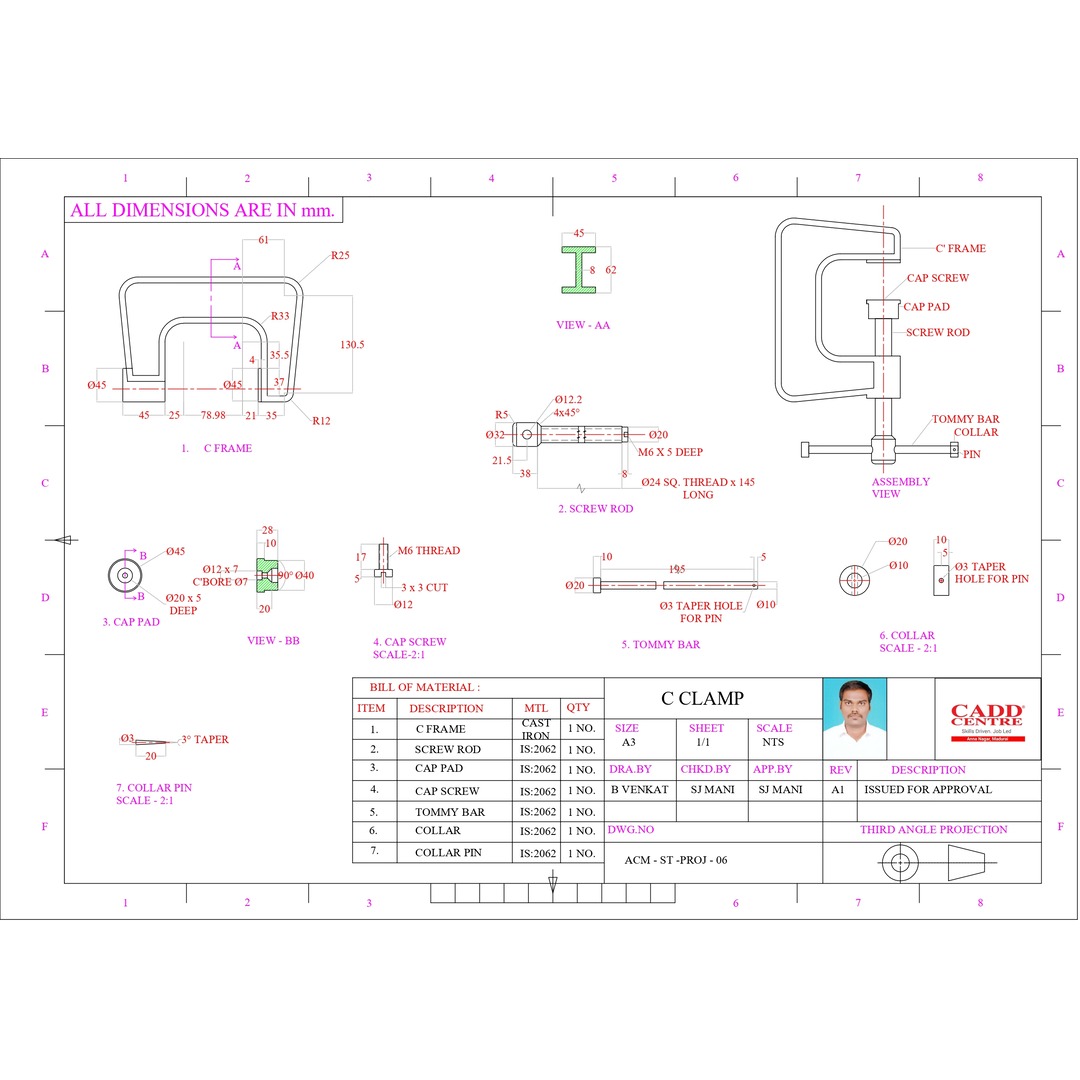 cadd_madurai's tweet image. Student work Done by our CADD centre annanagar, Madurai student Mr. Venkat.
Join our institute to become pro in AutoCad
For more details Call Us: 8248757584
#dmodeling #autocadtrainer #autocadcommands #autocadcoaching #caddcentremadurai #caddcentreannanagarmadurai